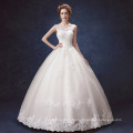 Q035 In Stock Hot princess wedding dress 2017 Cheap Lace wedding dresses wedding gown